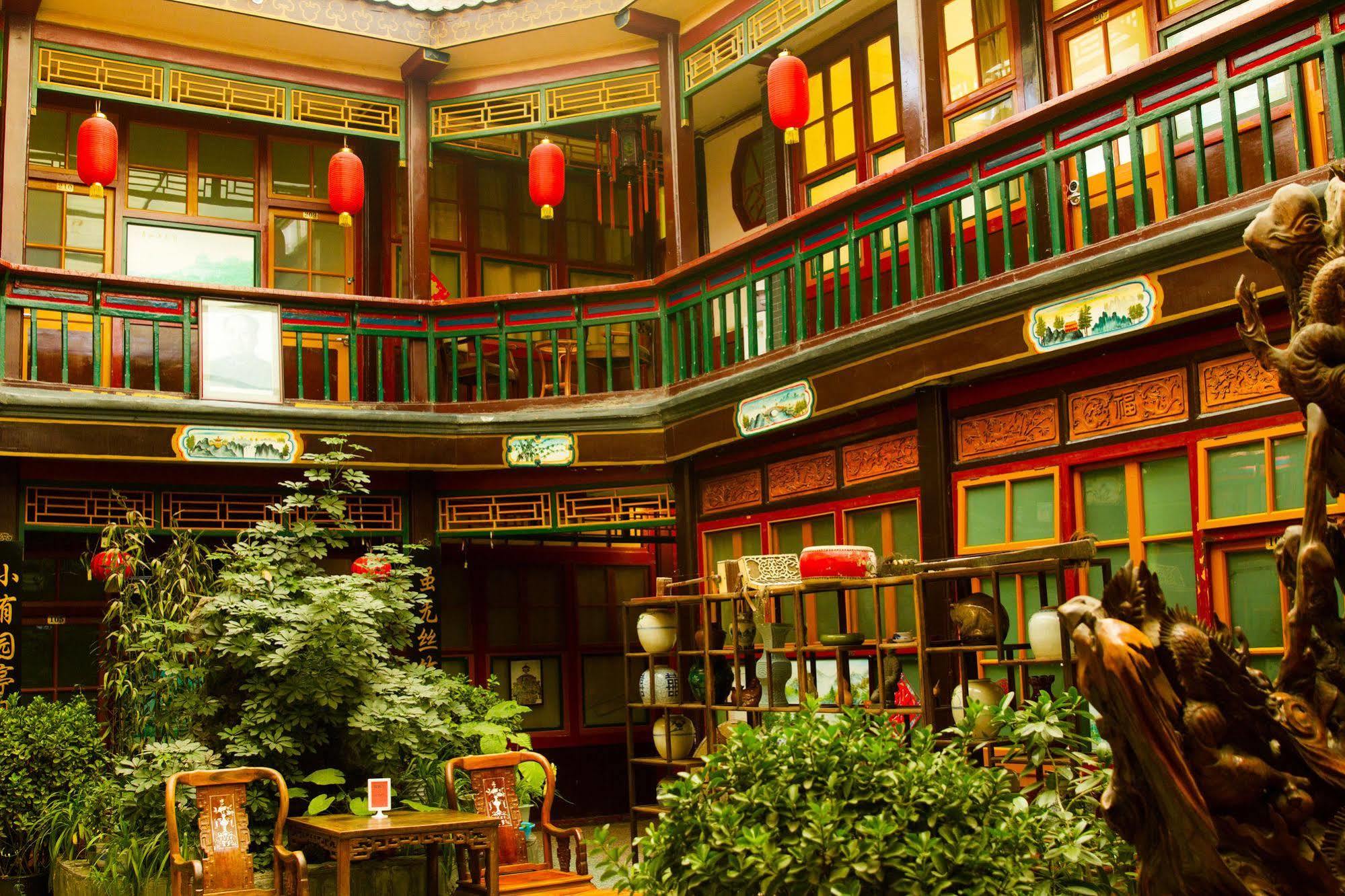 Auberge de jeunesse Beijing Leo Courtyard Extérieur photo